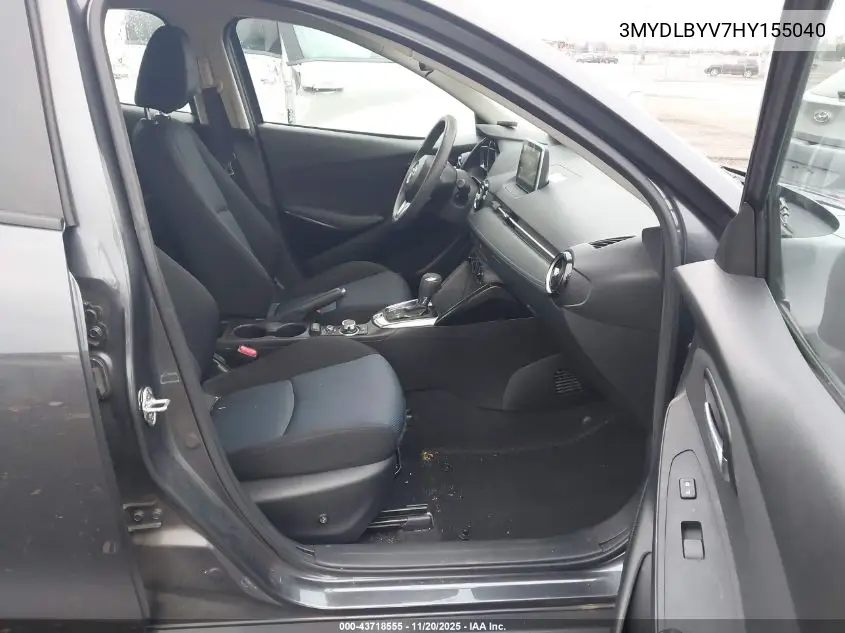 3MYDLBYV7HY155040 2017 Toyota Yaris Ia