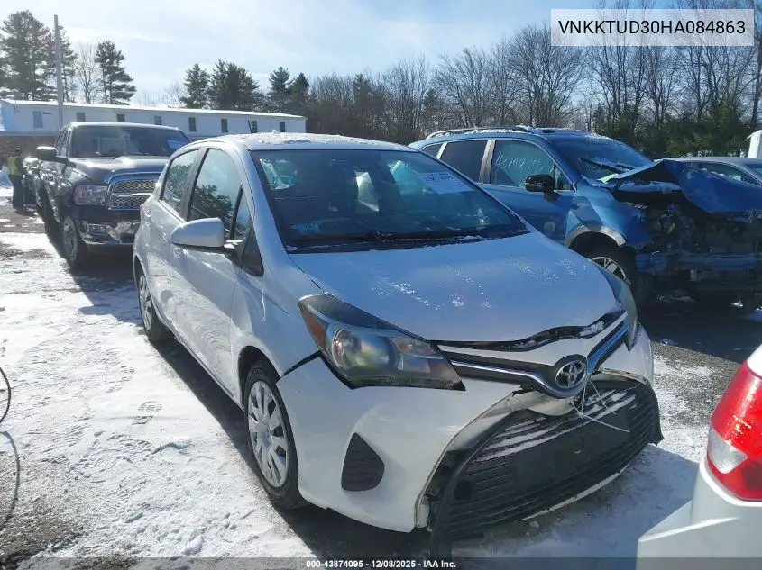 VNKKTUD30HA084863 2017 Toyota Yaris L