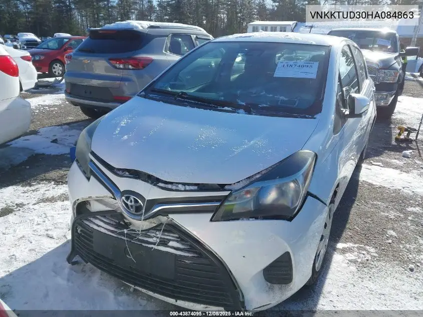 VNKKTUD30HA084863 2017 Toyota Yaris L