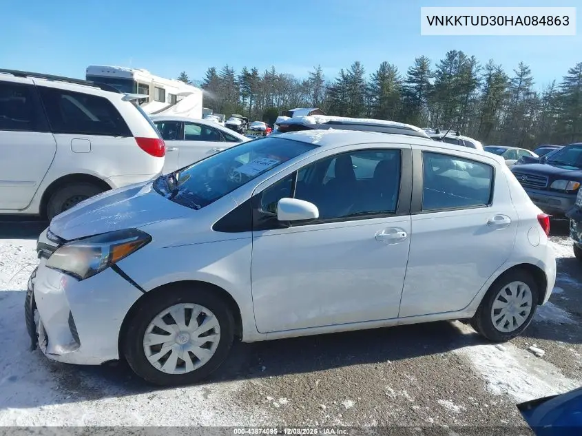 VNKKTUD30HA084863 2017 Toyota Yaris L