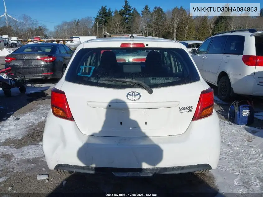 VNKKTUD30HA084863 2017 Toyota Yaris L