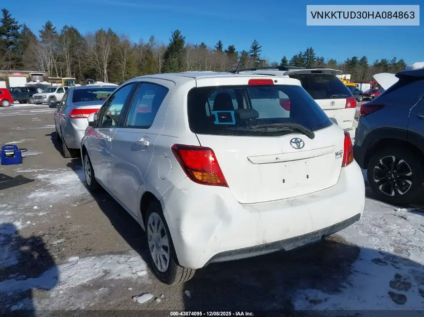 VNKKTUD30HA084863 2017 Toyota Yaris L