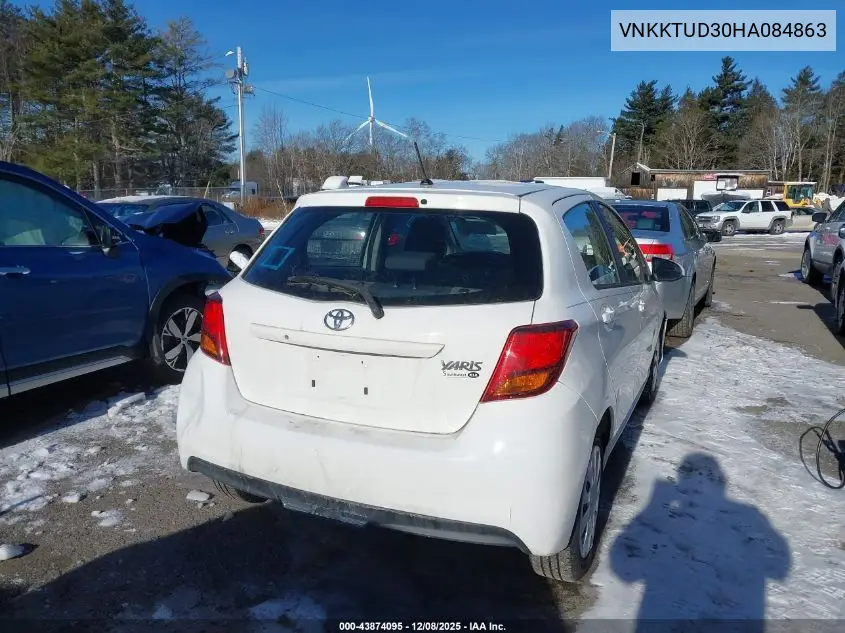 VNKKTUD30HA084863 2017 Toyota Yaris L
