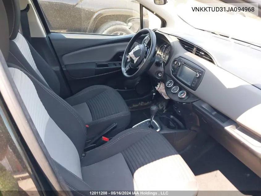 VNKKTUD31JA094968 2018 Toyota Yaris L/Le/Se