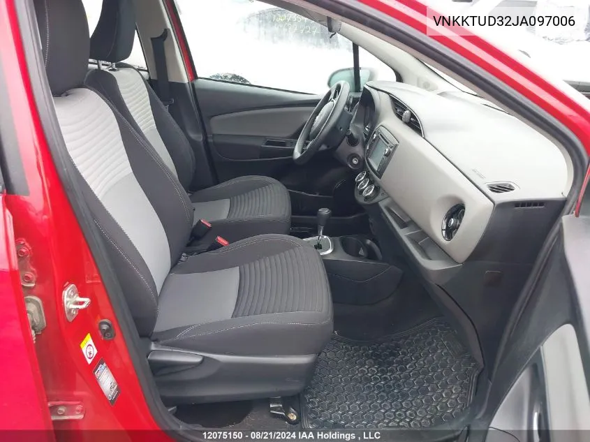 VNKKTUD32JA097006 2018 Toyota Yaris L/Le/Se