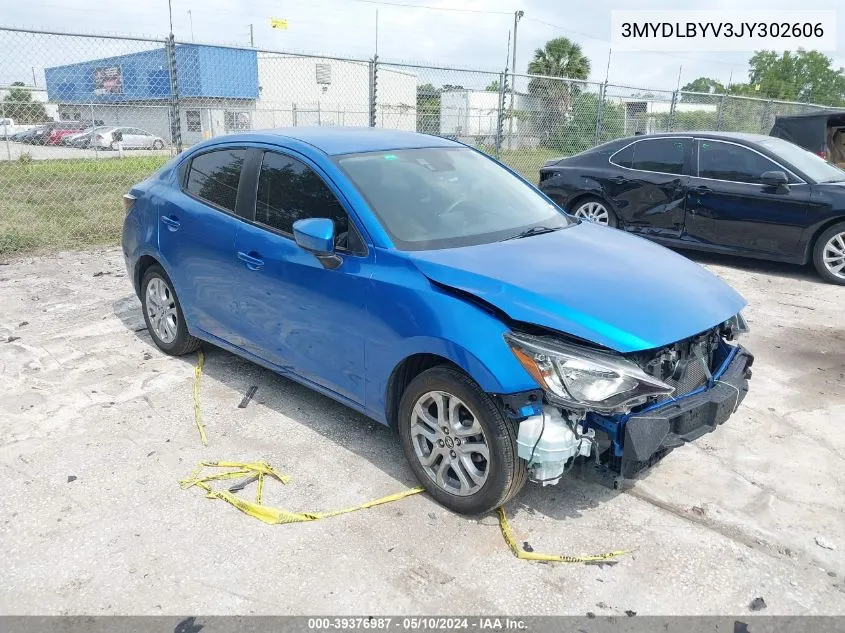 3MYDLBYV3JY302606 2018 Toyota Yaris Ia