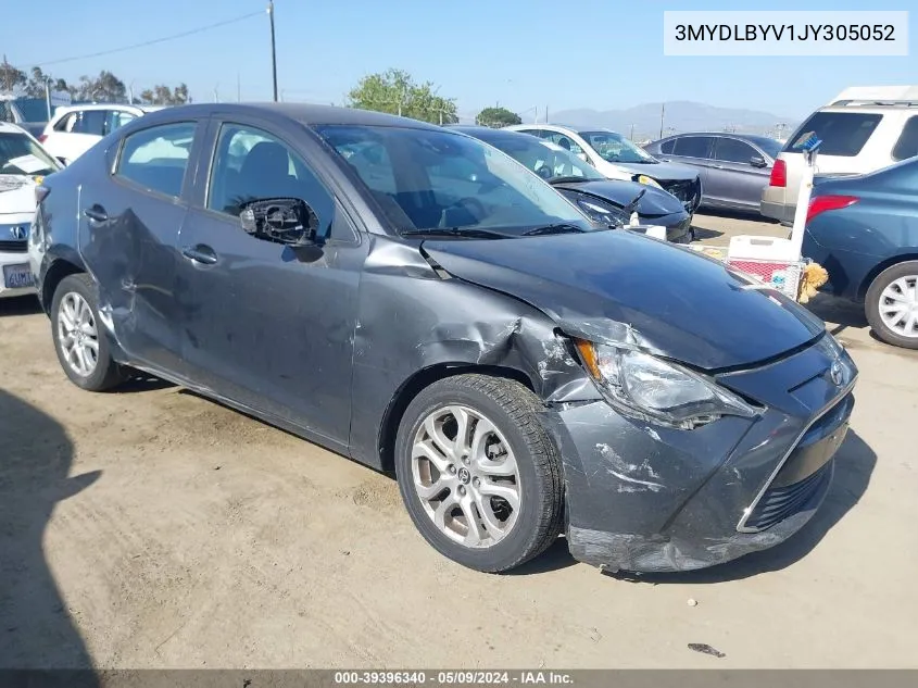 3MYDLBYV1JY305052 2018 Toyota Yaris Ia