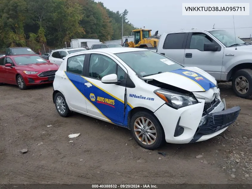 VNKKTUD38JA095711 2018 Toyota Yaris Le