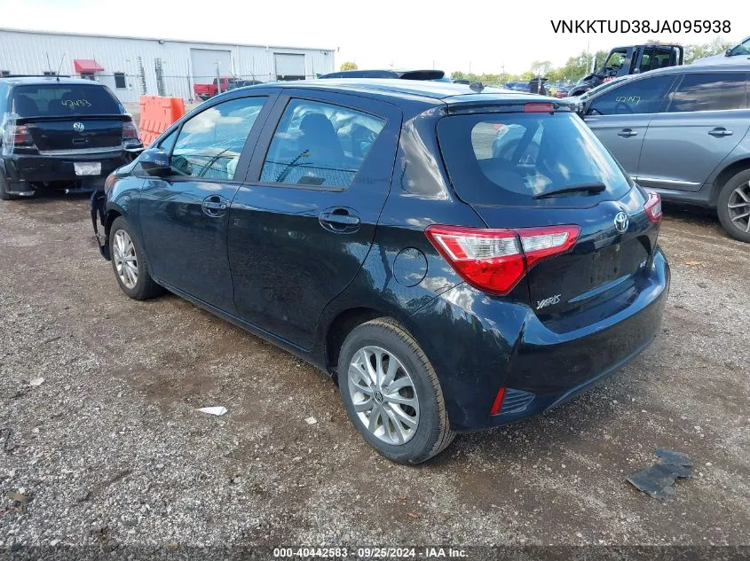 VNKKTUD38JA095938 2018 Toyota Yaris Le