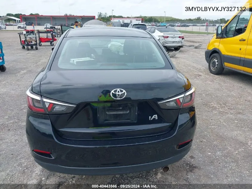 2018 Toyota Yaris Ia VIN: 3MYDLBYVXJY327132 Lot: 40443566