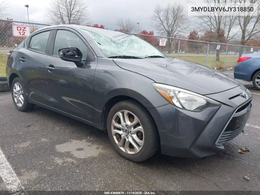 3MYDLBYV6JY318850 2018 Toyota Yaris Ia
