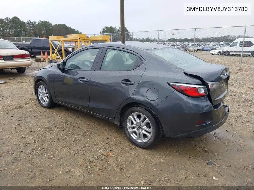 3MYDLBYV8JY313780 2018 Toyota Yaris Ia