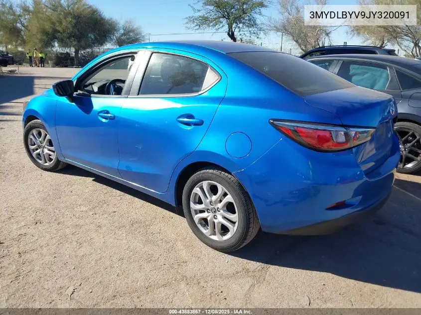 3MYDLBYV9JY320091 2018 Toyota Yaris Ia