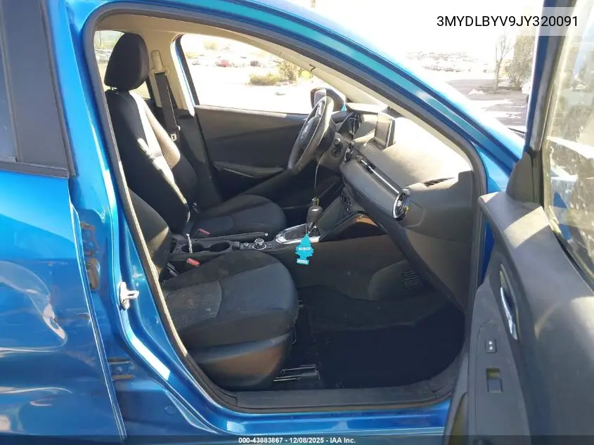 3MYDLBYV9JY320091 2018 Toyota Yaris Ia