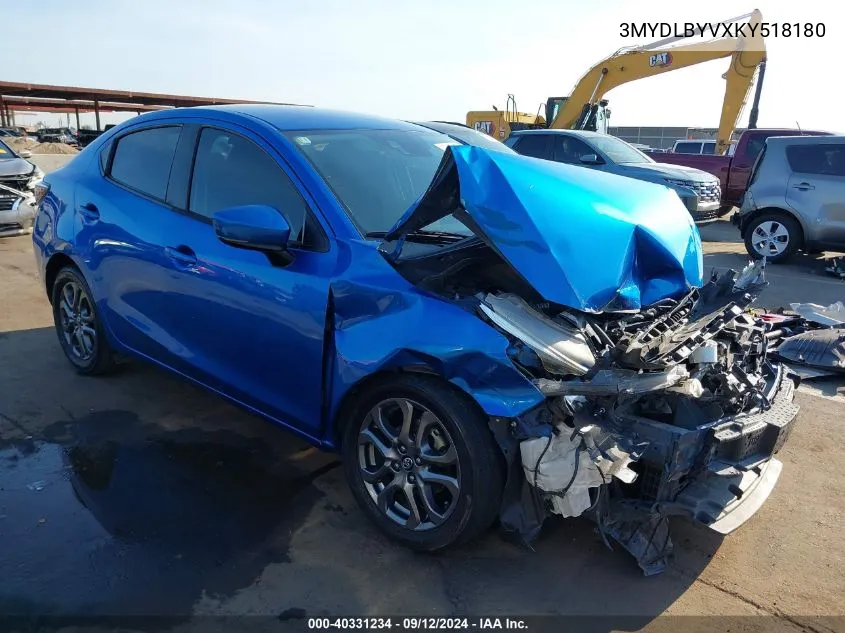 3MYDLBYVXKY518180 2019 Toyota Yaris L/Le/Xle