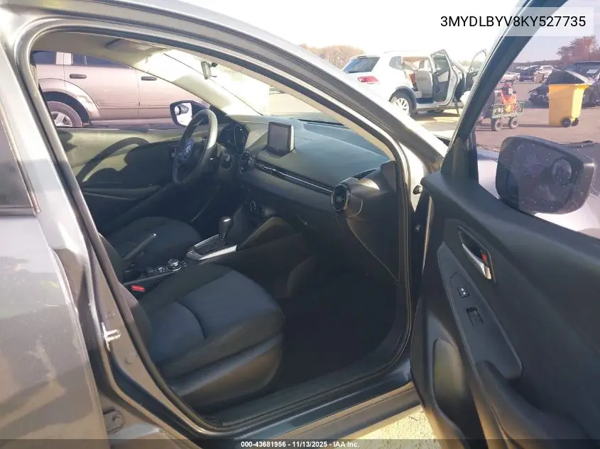 3MYDLBYV8KY527735 2019 Toyota Yaris L