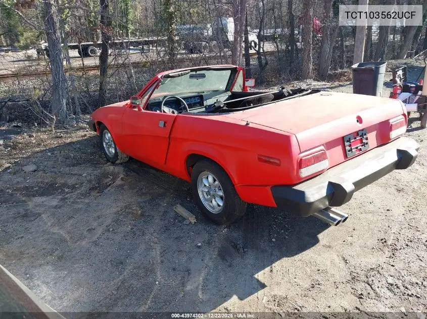 1979 Triumph Yr7 VIN: TCT103562UCF Lot: 43974302
