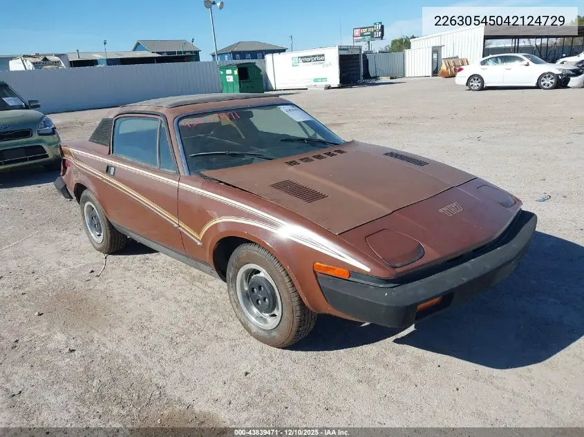 1976 Triumph Tr7 VIN: 22630545042124729 Lot: 43839471