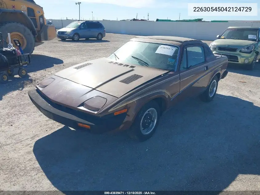 1976 Triumph Tr7 VIN: 22630545042124729 Lot: 43839471
