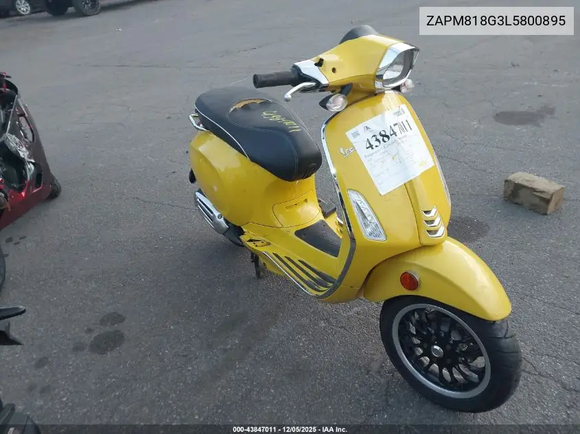 ZAPM818G3L5800895 2020 Vespa Sprint 150 3V