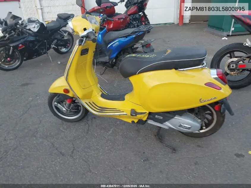 ZAPM818G3L5800895 2020 Vespa Sprint 150 3V