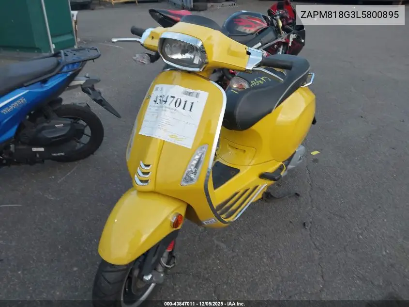 ZAPM818G3L5800895 2020 Vespa Sprint 150 3V