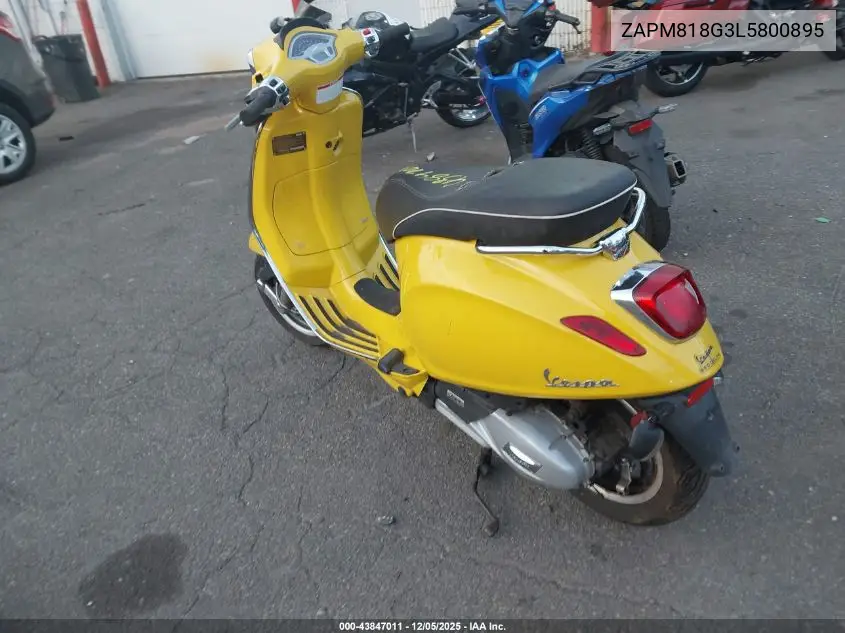 ZAPM818G3L5800895 2020 Vespa Sprint 150 3V