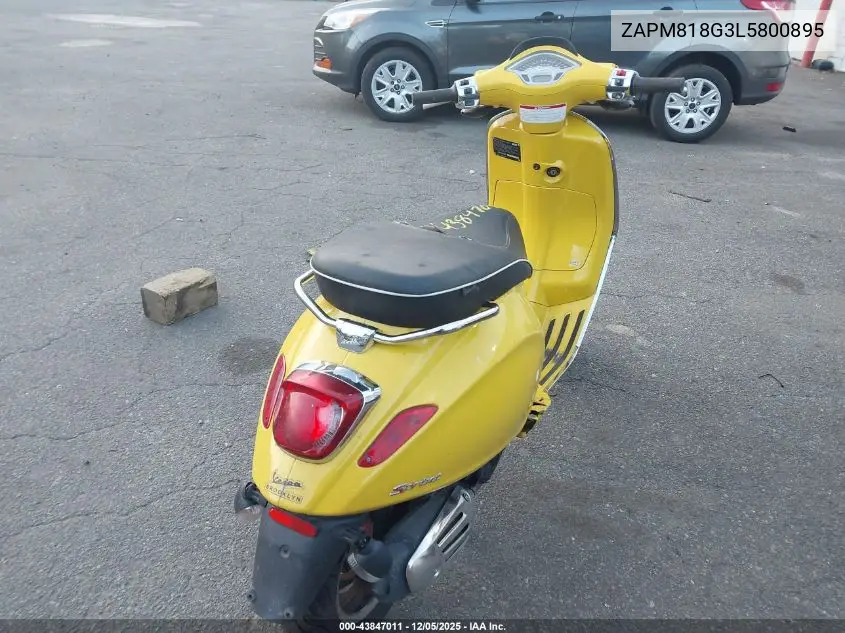 ZAPM818G3L5800895 2020 Vespa Sprint 150 3V