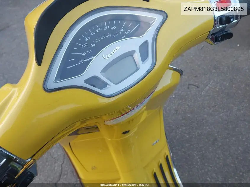 ZAPM818G3L5800895 2020 Vespa Sprint 150 3V
