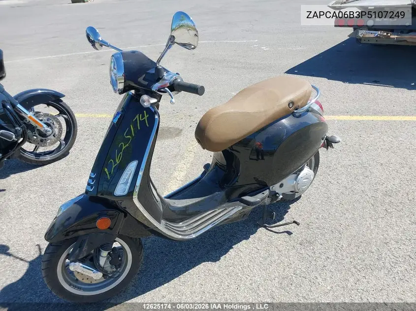 2023 Vespa Primavera/Sprint 50 VIN: ZAPCA06B3P5107249 Lot: 12625174