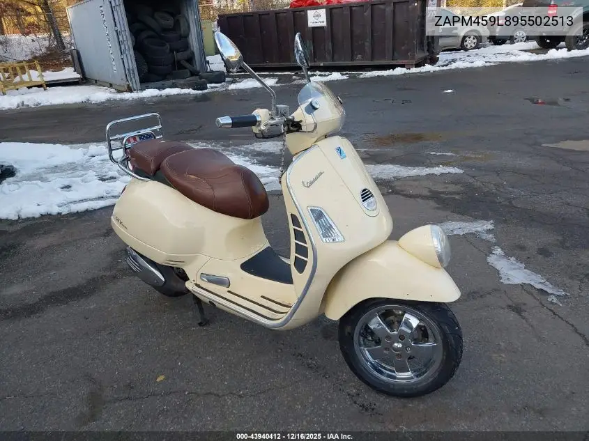 ZAPM459L895502513 2009 Vespa Gts 250