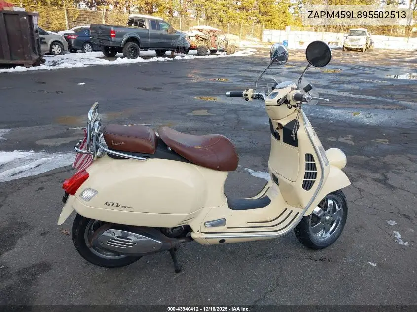 ZAPM459L895502513 2009 Vespa Gts 250