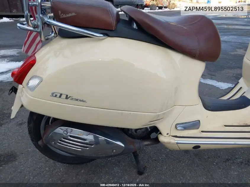 ZAPM459L895502513 2009 Vespa Gts 250
