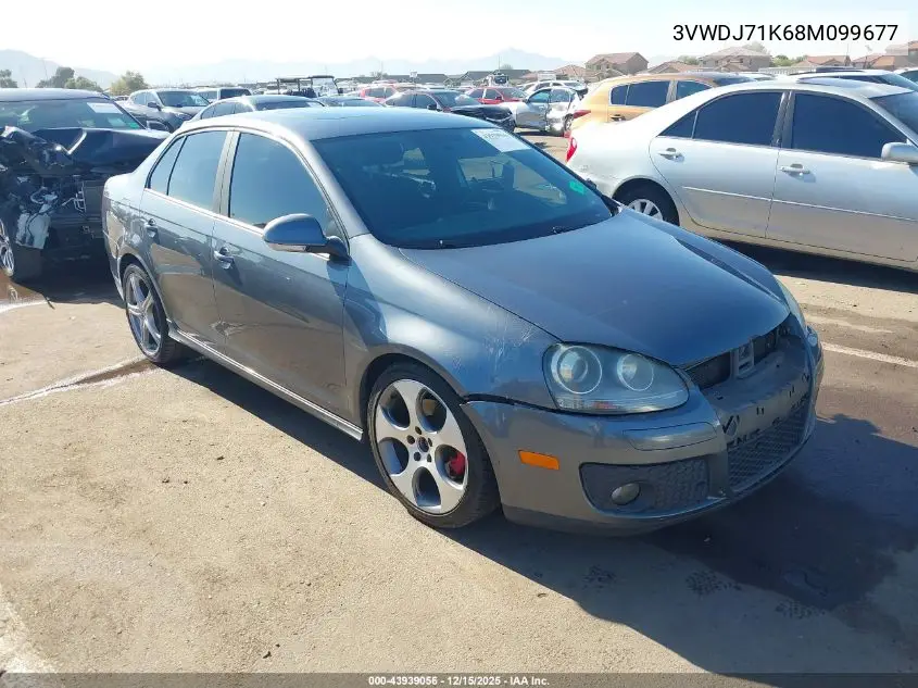 3VWDJ71K68M099677 2008 Volkswagen Gli