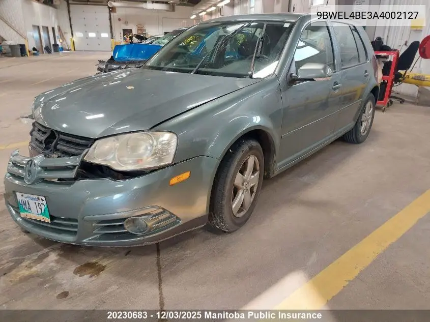 9BWEL4BE3A4002127 2010 Volkswagen Golf City