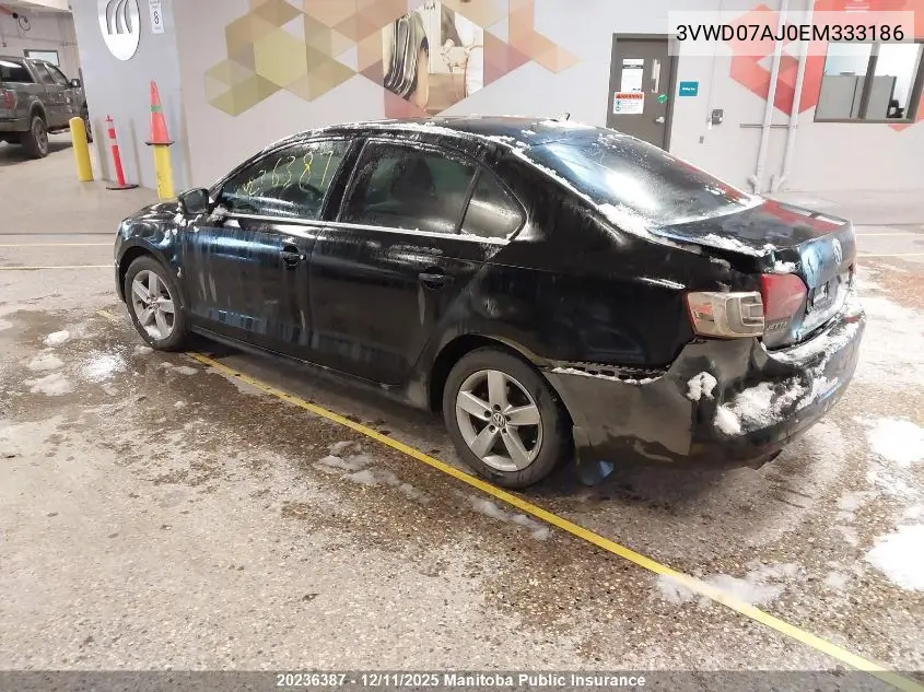 3VWD07AJ0EM333186 2014 Volkswagen Jetta 1.8 Tsi