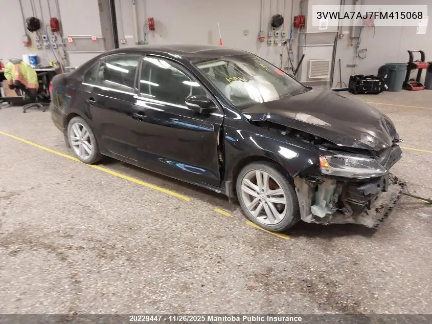 3VWLA7AJ7FM415068 2015 Volkswagen Jetta 2.0 Tdi