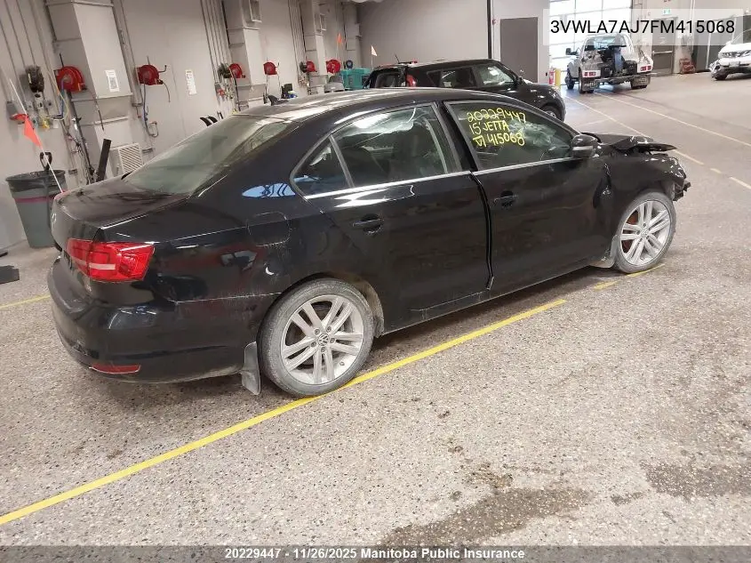 3VWLA7AJ7FM415068 2015 Volkswagen Jetta 2.0 Tdi