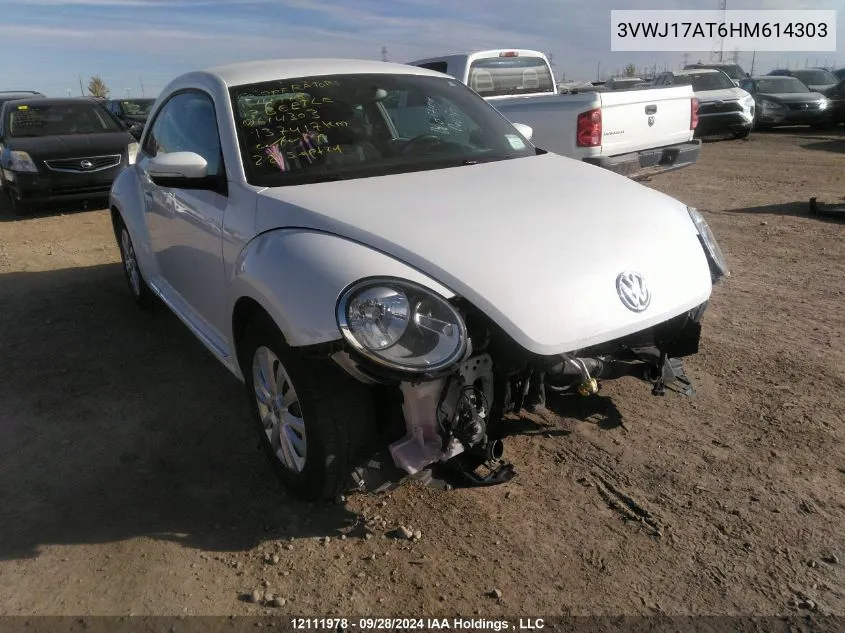 3VWJ17AT6HM614303 2017 Volkswagen Beetle Coupe