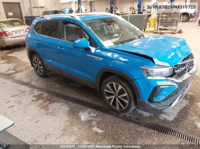 3VVNX7B29PM319723 2023 Volkswagen Taos Comfortline 1.5 Tsi