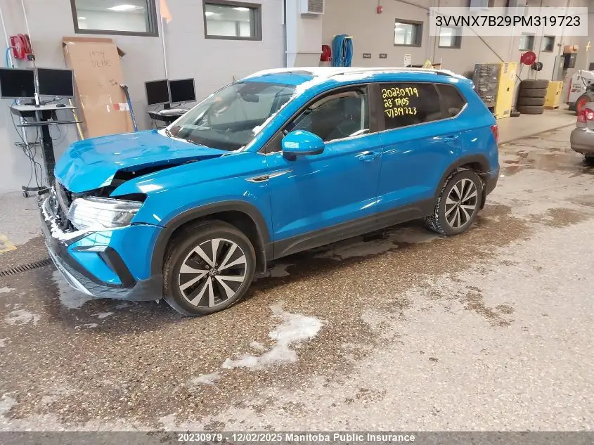 3VVNX7B29PM319723 2023 Volkswagen Taos Comfortline 1.5 Tsi
