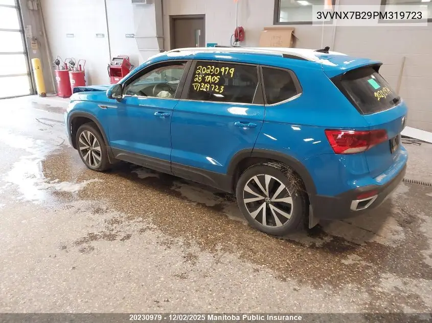3VVNX7B29PM319723 2023 Volkswagen Taos Comfortline 1.5 Tsi