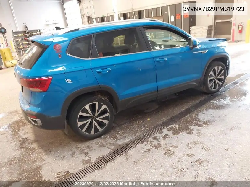 3VVNX7B29PM319723 2023 Volkswagen Taos Comfortline 1.5 Tsi