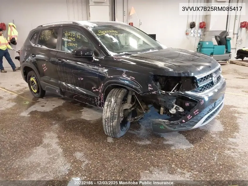 3VVUX7B25RM085417 2024 Volkswagen Taos Comfortline 1.5 Tsi