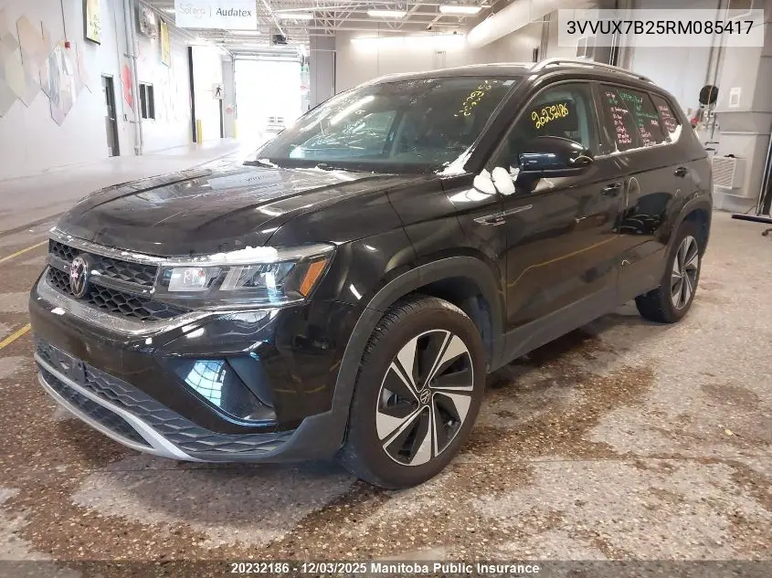 3VVUX7B25RM085417 2024 Volkswagen Taos Comfortline 1.5 Tsi