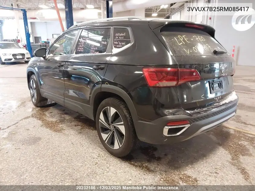 3VVUX7B25RM085417 2024 Volkswagen Taos Comfortline 1.5 Tsi