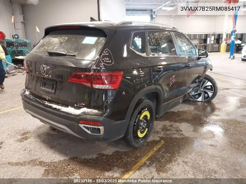 3VVUX7B25RM085417 2024 Volkswagen Taos Comfortline 1.5 Tsi