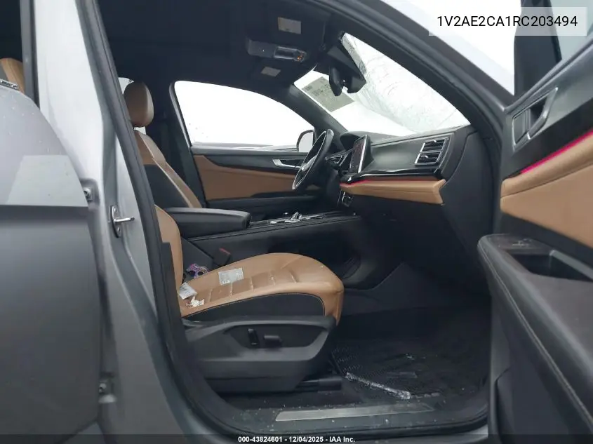 1V2AE2CA1RC203494 2024 Volkswagen Atlas Cross Sport 2.0T Sel R-Line
