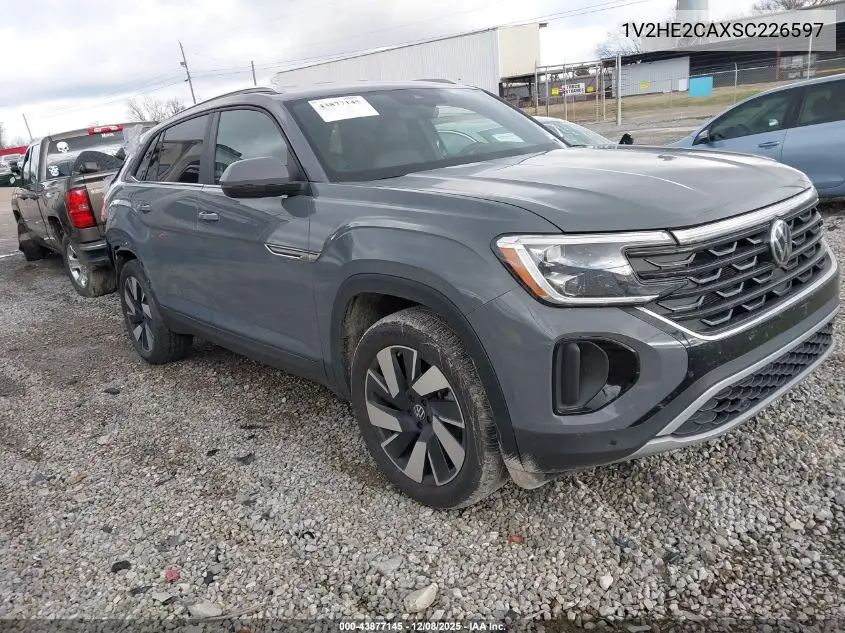 1V2HE2CAXSC226597 2025 Volkswagen Atlas Cross Sport 2.0T Se W/Technology
