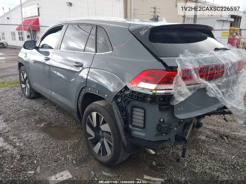 1V2HE2CAXSC226597 2025 Volkswagen Atlas Cross Sport 2.0T Se W/Technology